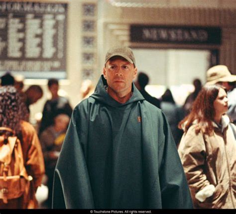 unbreakable 2000|bruce willis train crash movie.